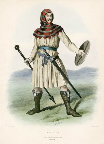 Mac Ivor, de The Clans of the Scottish Highlands, pub.1845 - Robert Ronald McIan